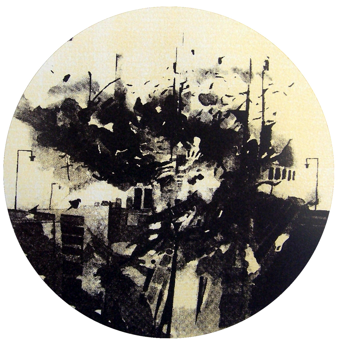 Serigrafi 'Patron' 15x15cm 2001